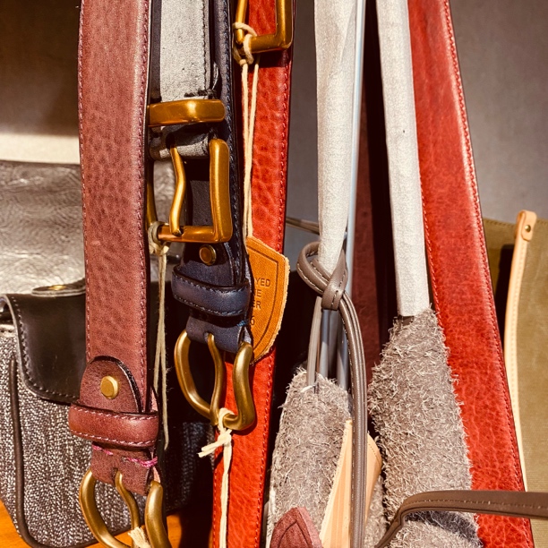 复古针扣头层牛皮时尚百搭男女通用皮带