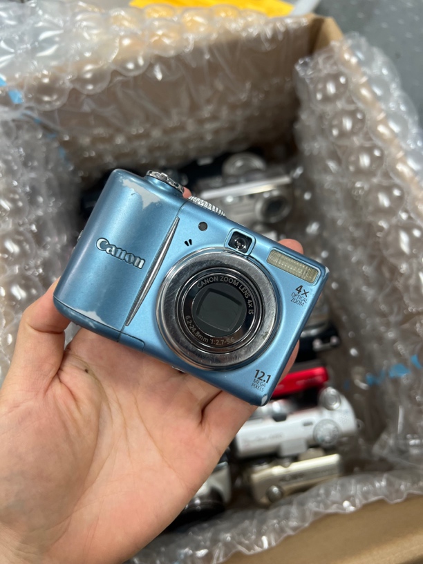 8新 Canon/佳能 a1100 数码相机 冷白皮出片效果