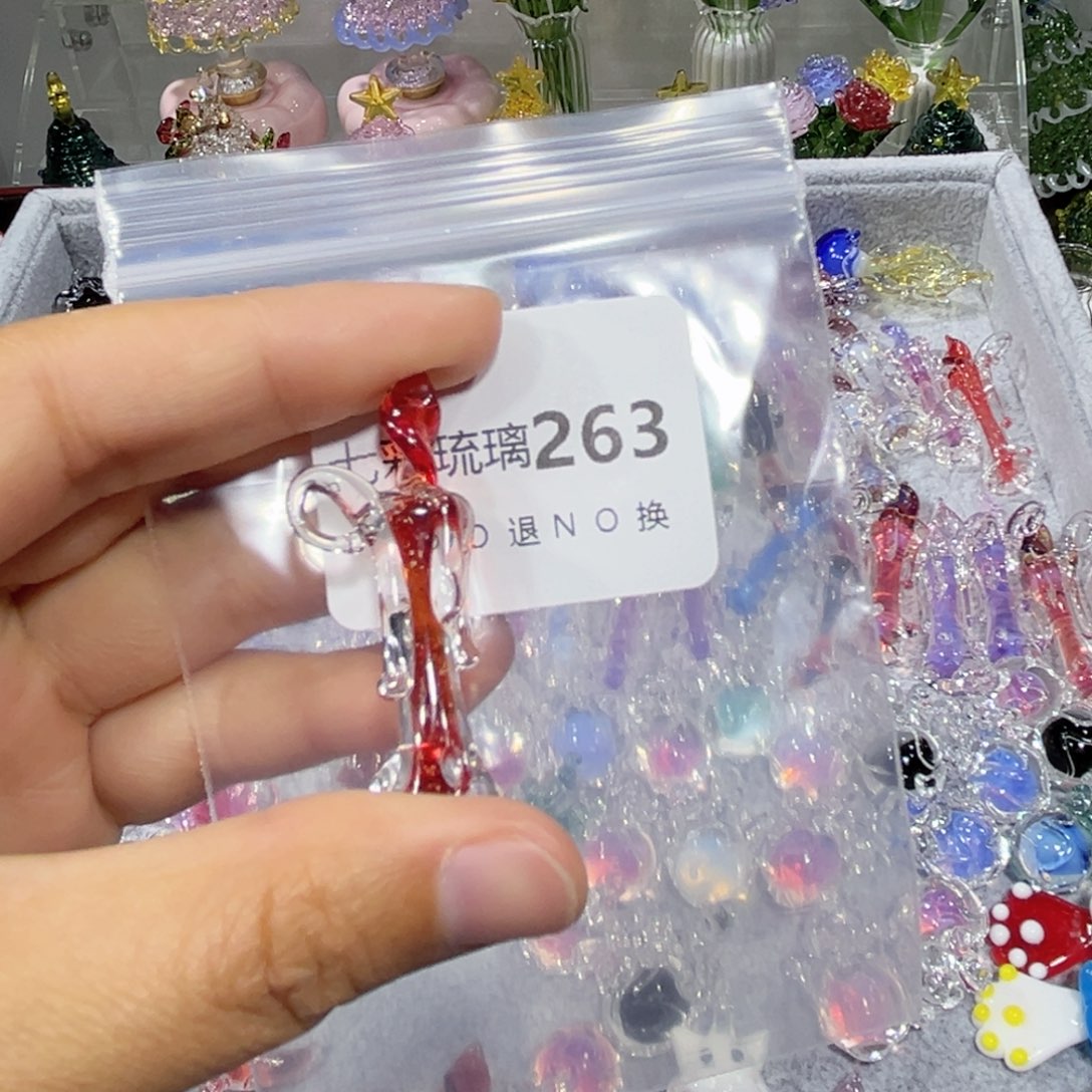 上****颈饰玻璃263红色蜡烛