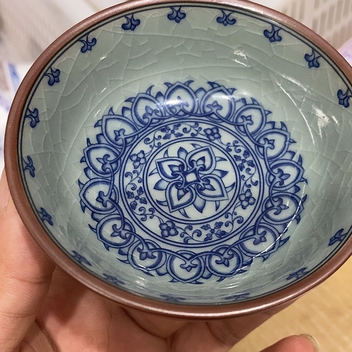 摆件景德镇陶瓷主人杯23445