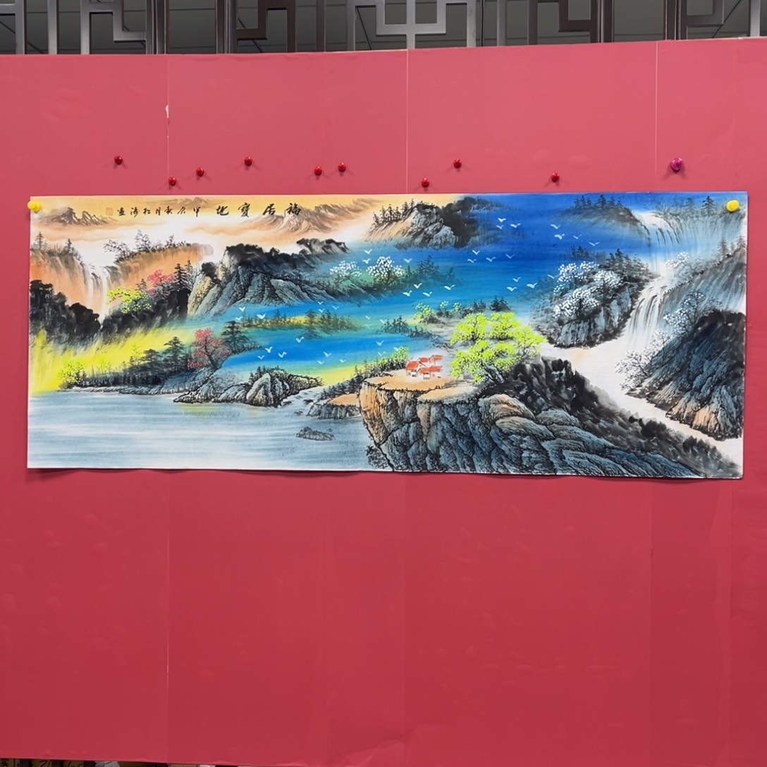 国画国画作品集一个由