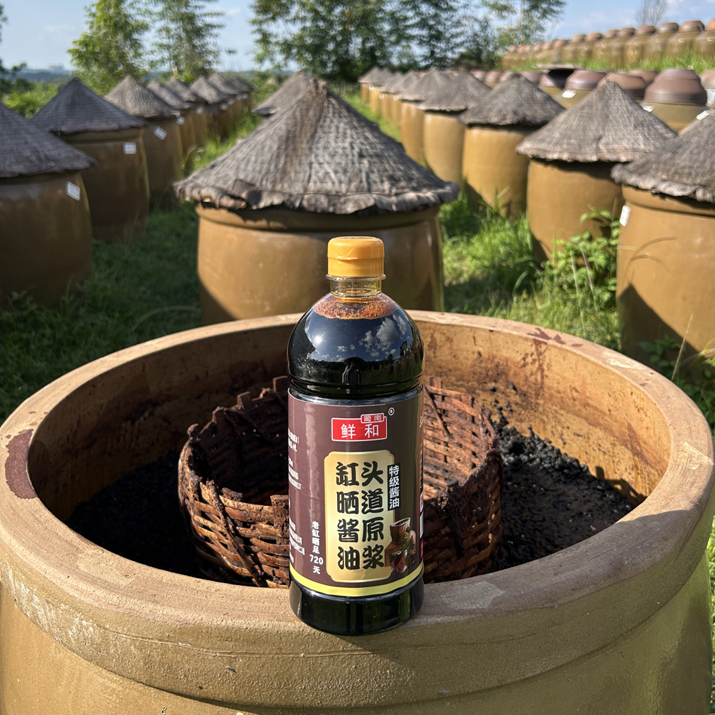 古法晒缸酱油，不挑人群，不挑菜品