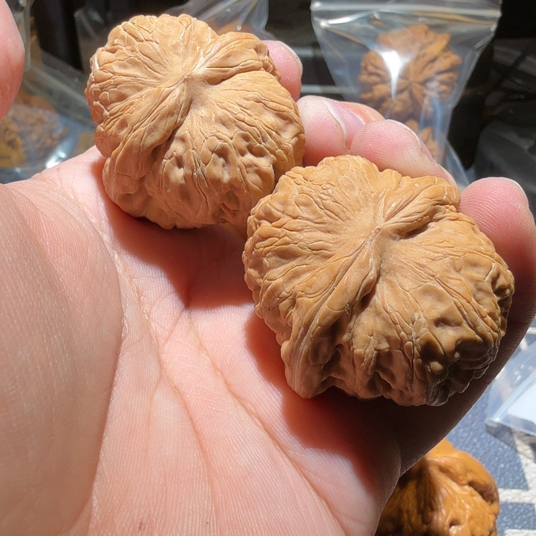 文玩核桃把件元宝