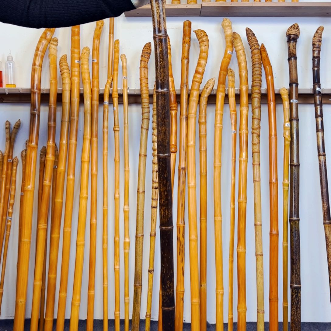 1761紫竹杖登山杖手持拐棍