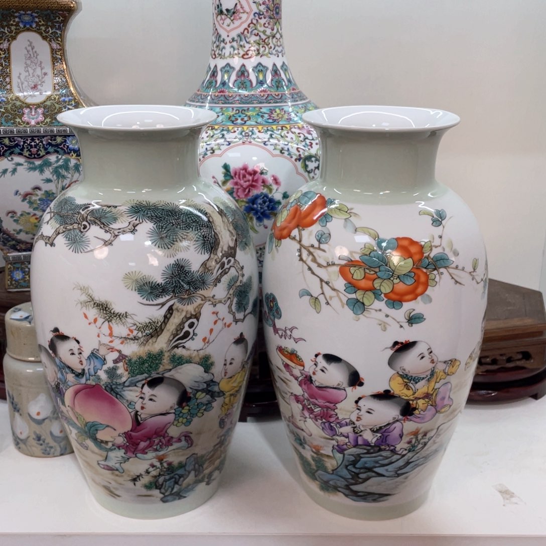 摆件景德镇陶瓷现代工艺品摆件