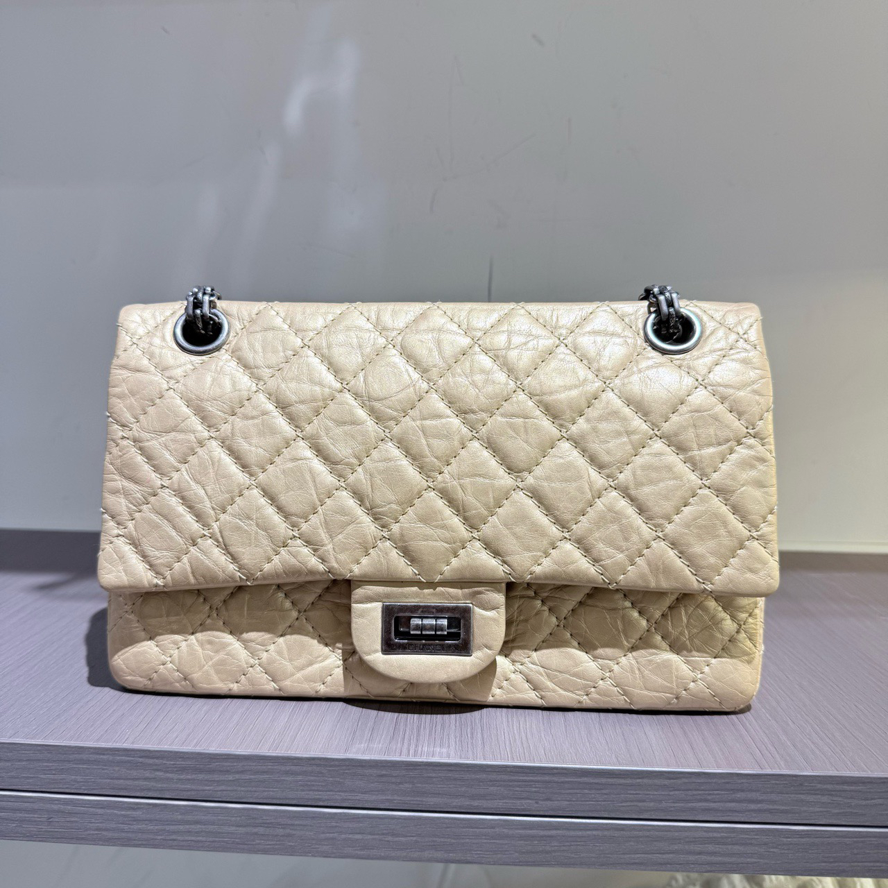 95新 Chanel/香奈儿  13875152/KIKIFIFI/12开链条包