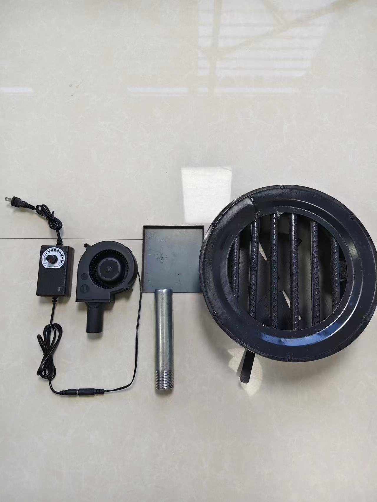 柴火灶专用吹风机柴火炉鼓风机配件