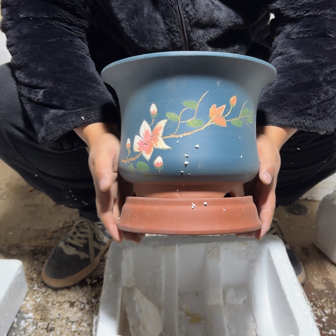 紫砂花盆瑕疵和不足的