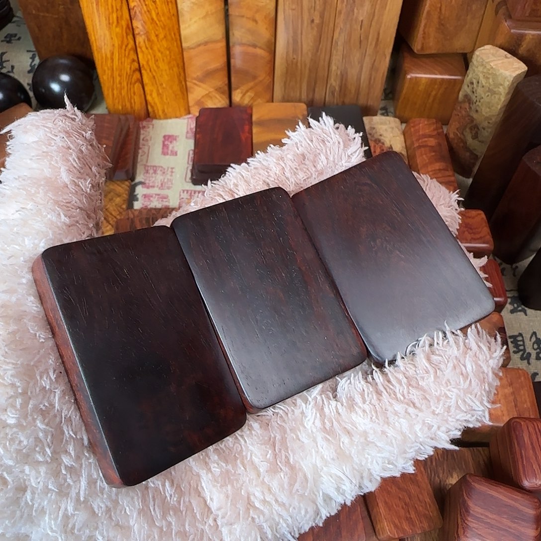 檀香紫檀（小叶紫檀）木木木牌