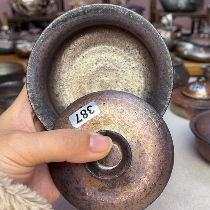 壶裸柴烧陶瓷茶具