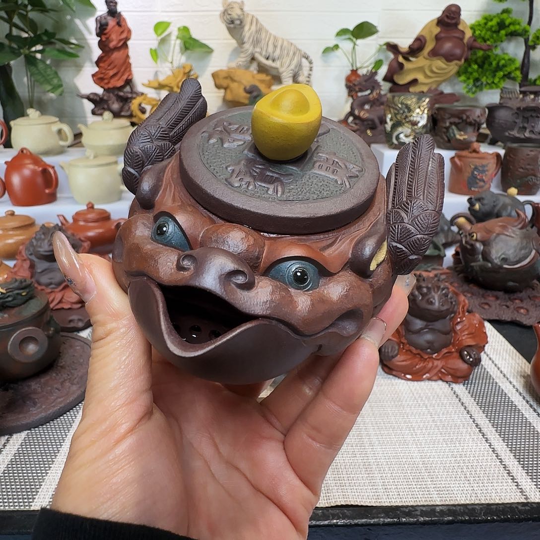 鬼***子紫砂茶壶紫砂茶壶