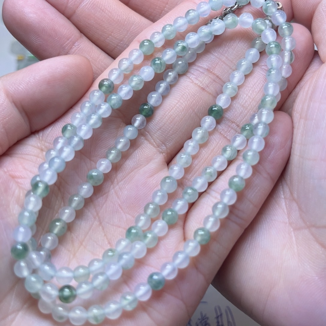 翡翠未镶嵌颈饰缅甸翡翠卡4