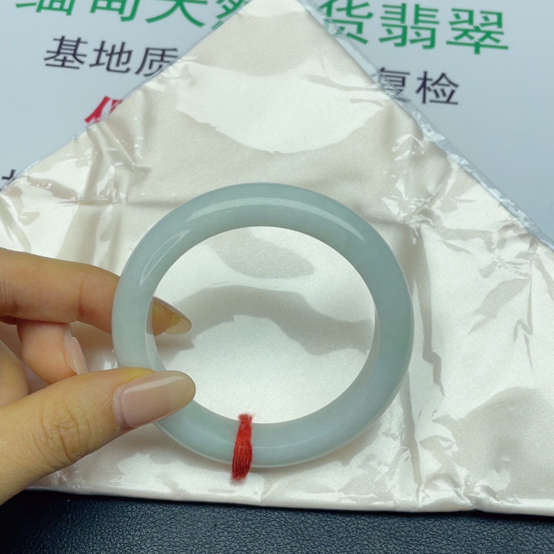 闲***开翡翠未镶嵌手镯翡翠