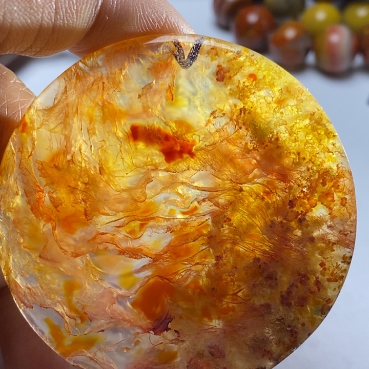 玛瑙/玉髓颈饰未镶嵌咔*咔