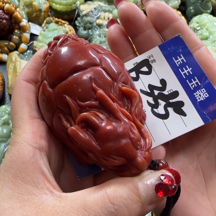 透闪石质玉手把未镶嵌