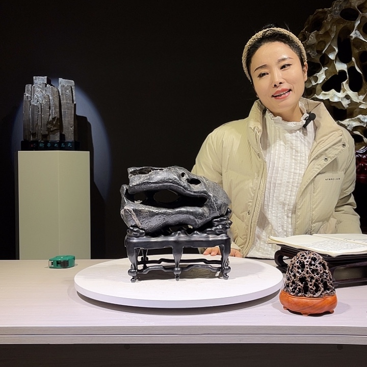 密**尼太湖石，太湖石摆件