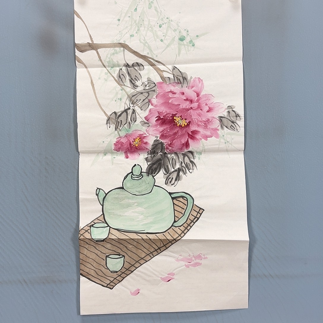 国画1119 牡丹一如你初