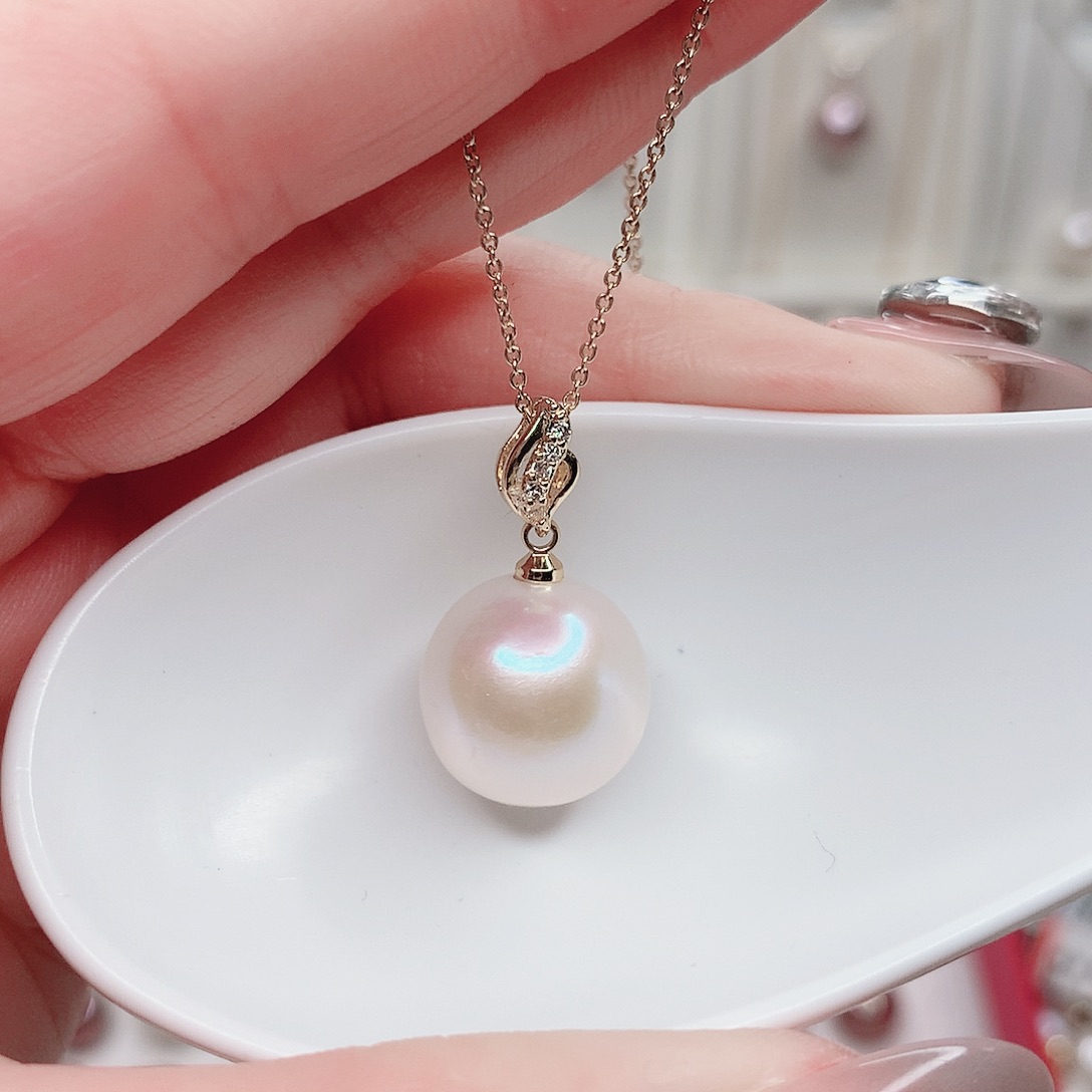 合金吊坠(赠链)淡水珍珠