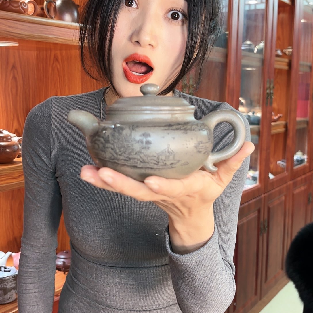紫砂茶壶一壶李一壶李