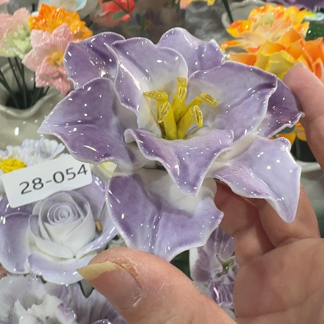 陶瓷花拍满20元发货，退款拉黑