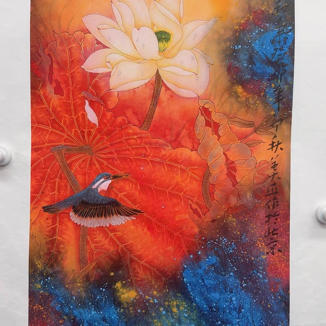 国画多次参加国内外大型