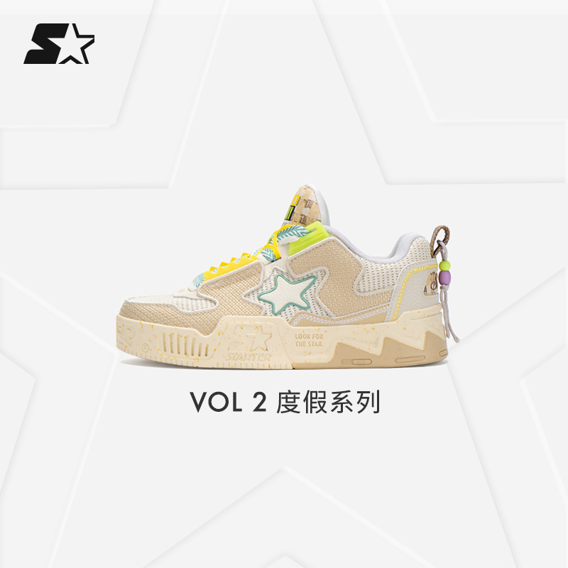 【鹿晗同款】STATRTER四季百搭情侣低帮潮鞋 SF52V2003