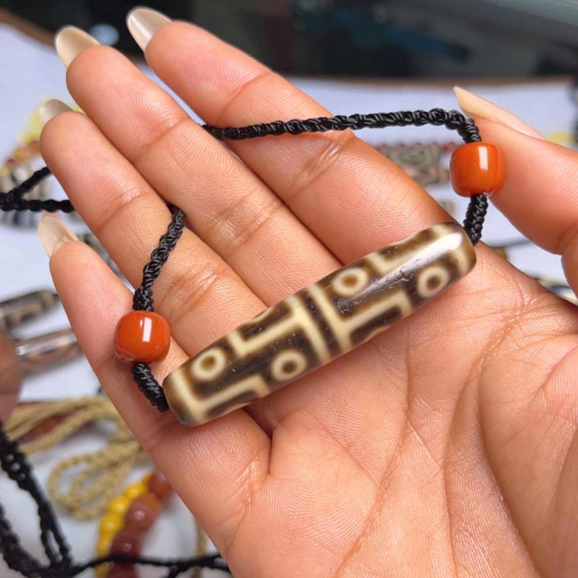 【闪购商品】玛瑙/玉髓珠子  未镶嵌