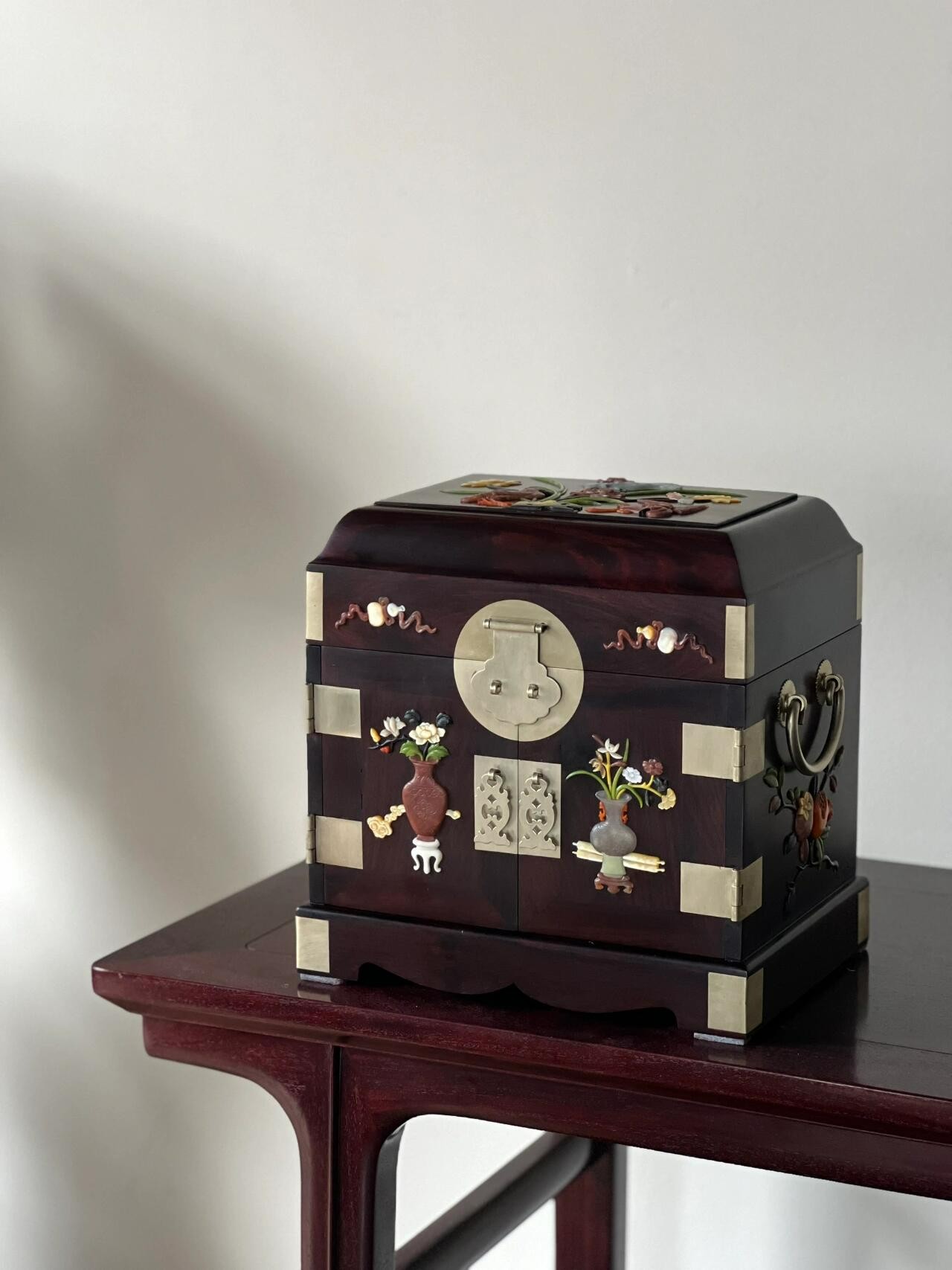 《水印100》木制木盒包装