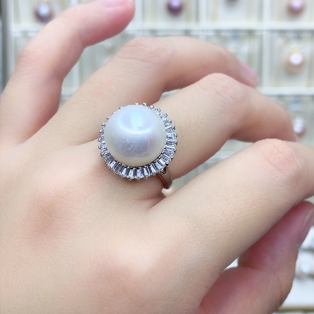 淡水珍珠颈饰合金