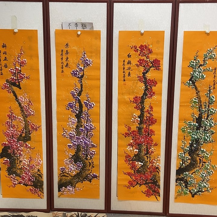 三个张画廊直播间！不带框