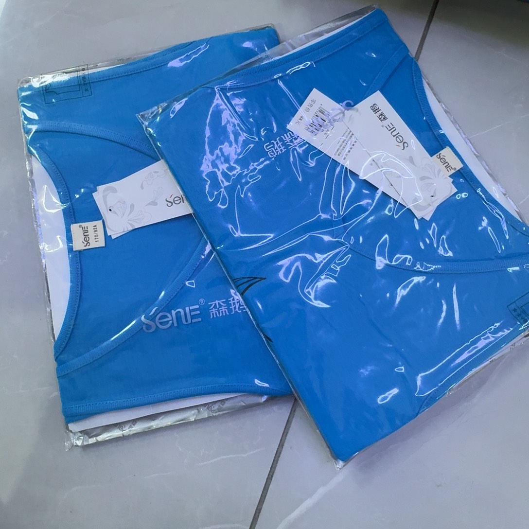 4030蓝色170 175a两件背心