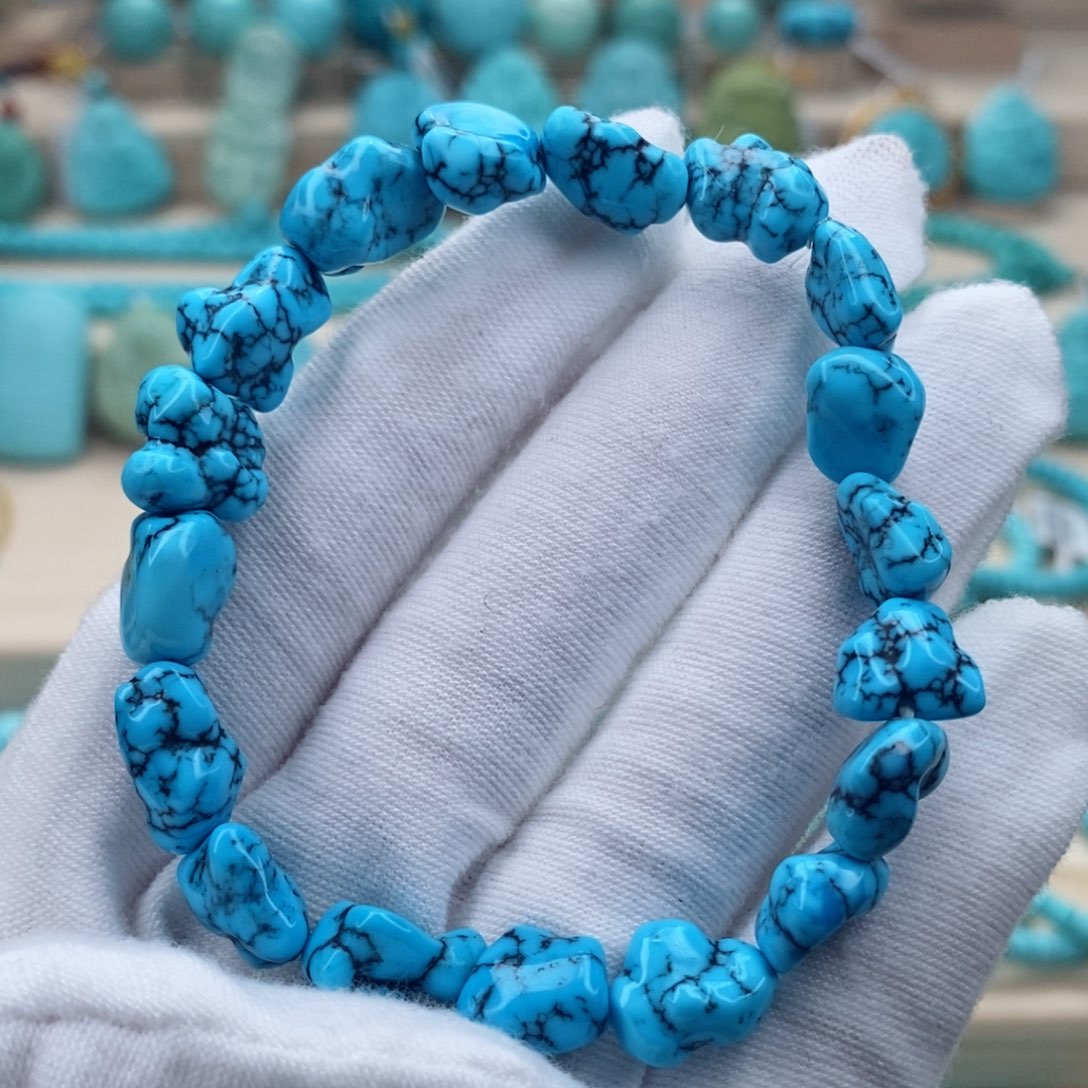 绿松石珠宝奇石未镶嵌