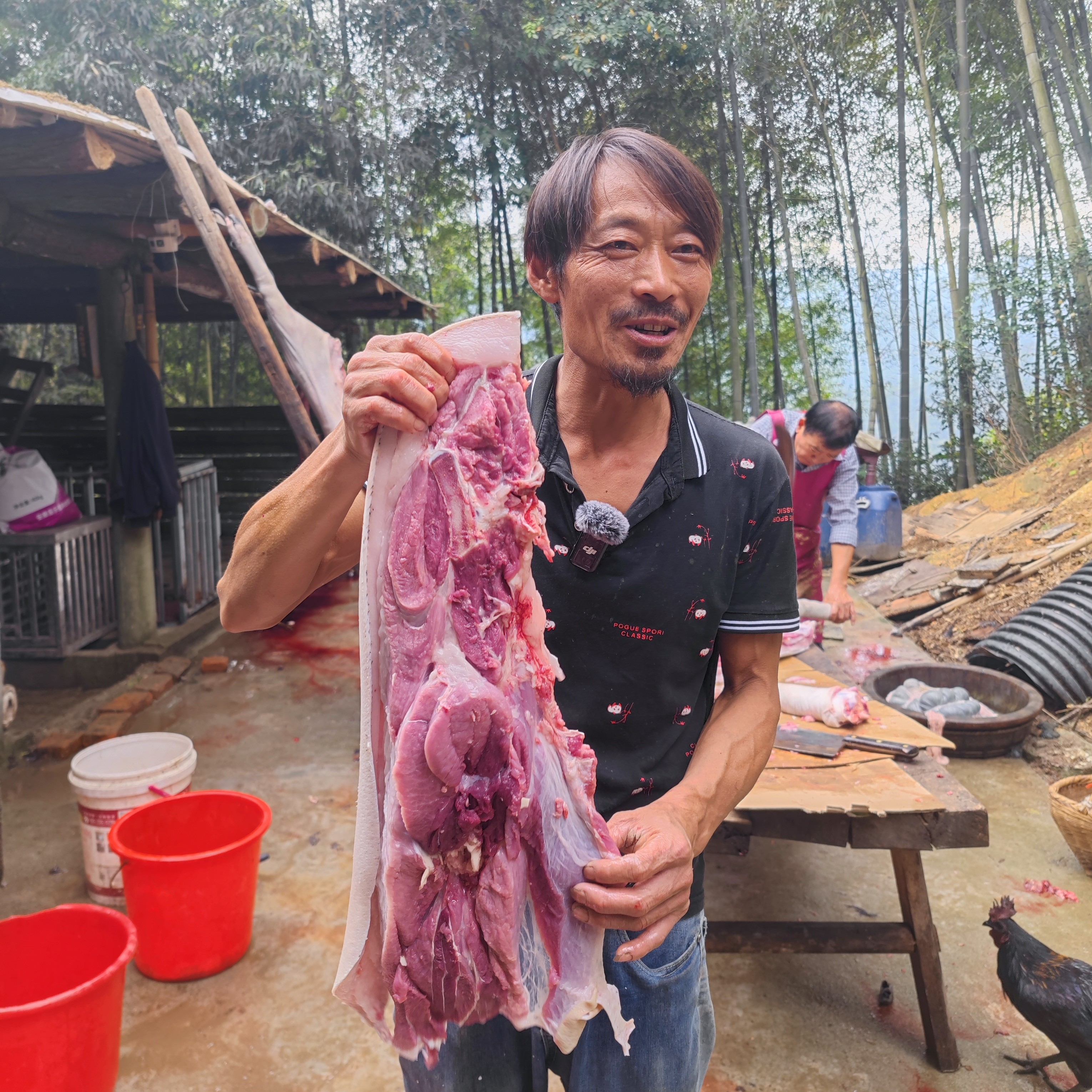 金寨黑毛土猪肉（前腿肉）熟食慢养新鲜现宰现杀5斤