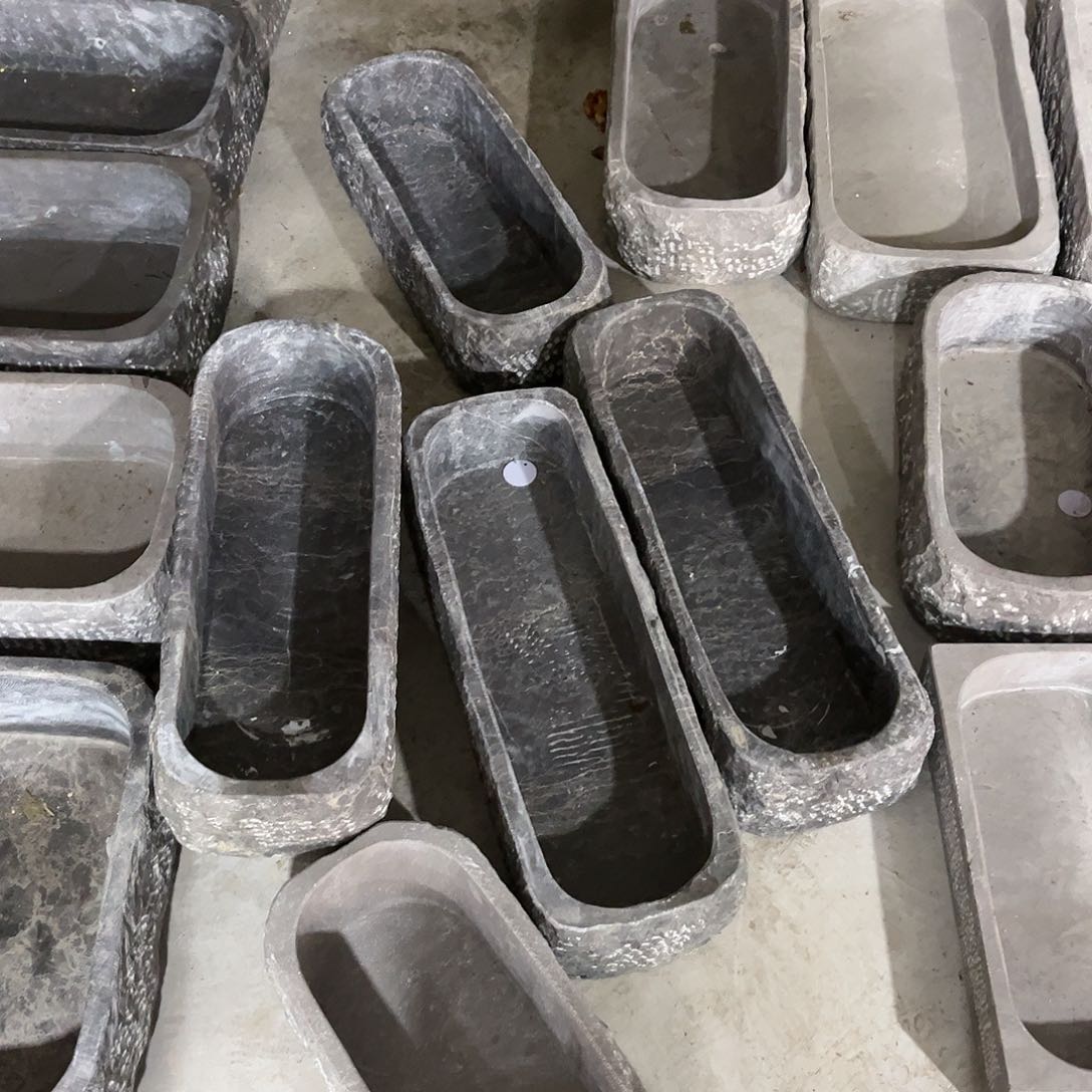 石头天然石头花盆