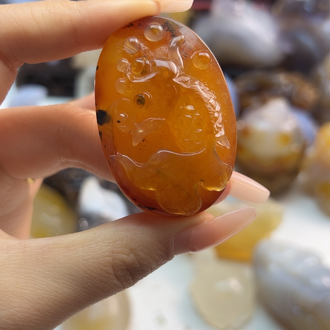 玛瑙/玉髓合金颈饰