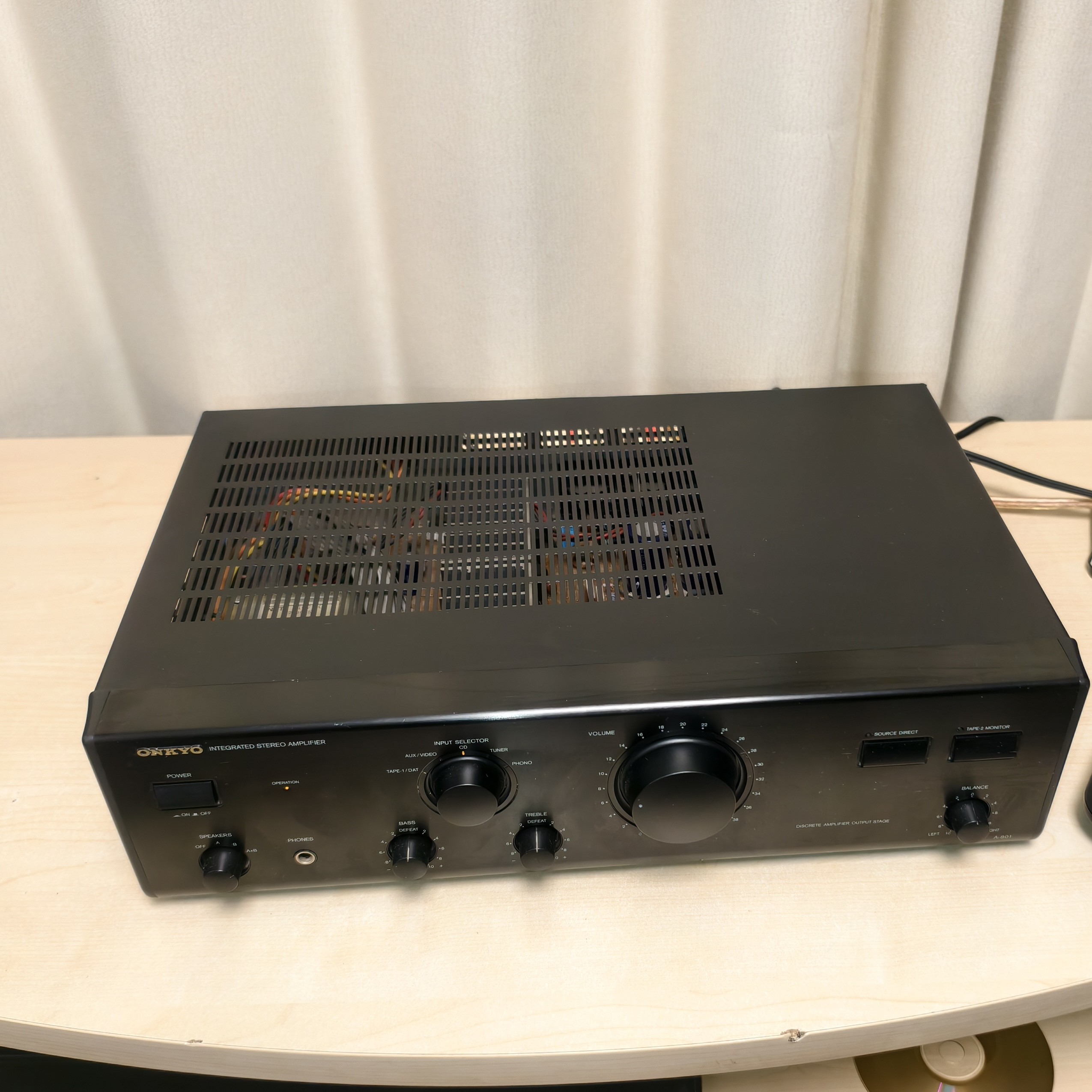 安桥功放机一台，不包邮运费到付，不支持退换，乐器音箱其他