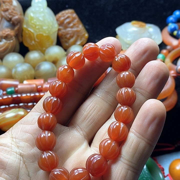 玛瑙/玉髓手链未镶嵌