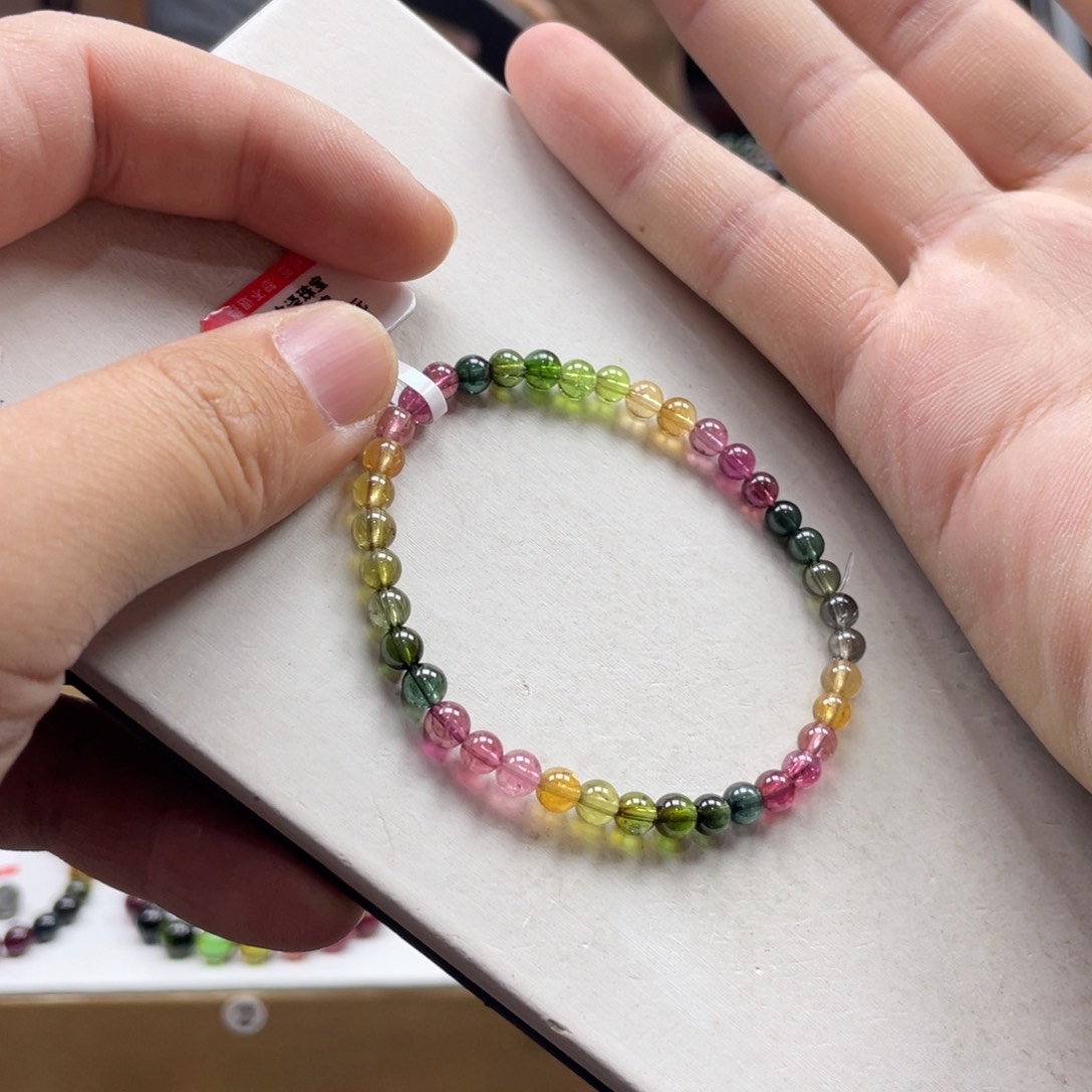 碧玺手串未镶嵌5mm.mmmmmmmmm