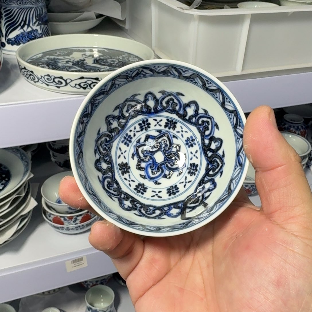 摆件瓷瓷言所老曹甄选好瓷微瑕