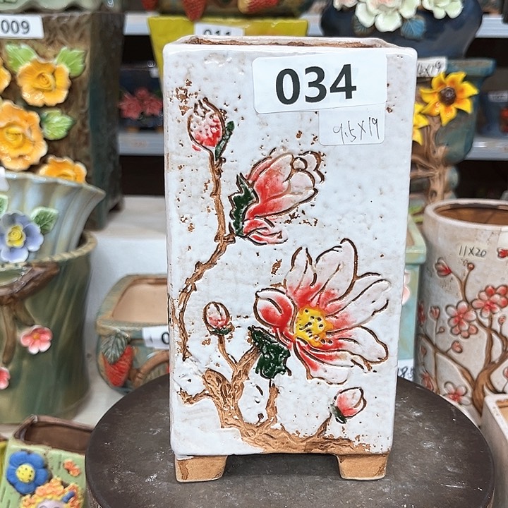 紫砂花盆粗陶材质多肉花盆
