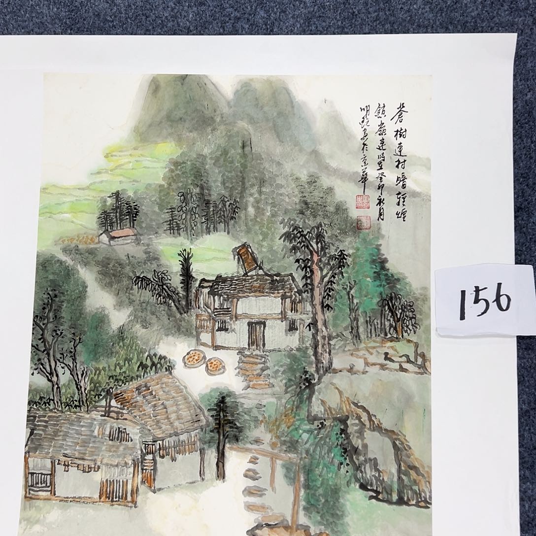 国画国画作品宣纸纯手绘