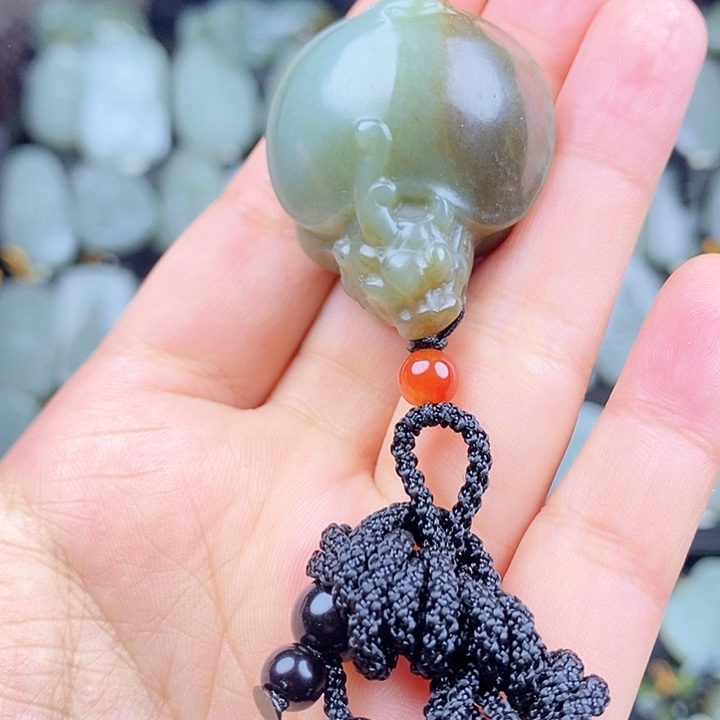 和田玉挂件未镶嵌