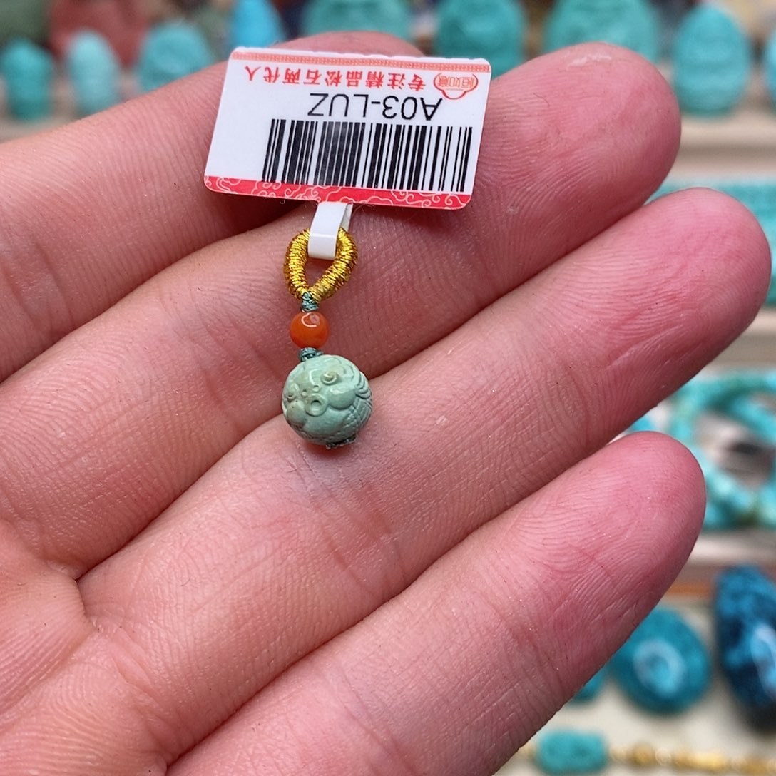 绿松石珠宝奇石未镶嵌