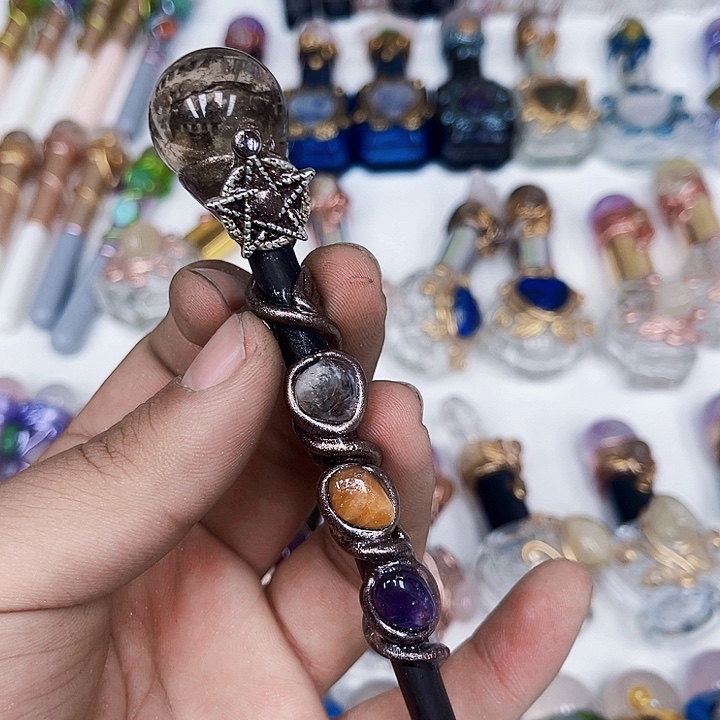 蓝***儿紫晶未镶嵌摆件水晶