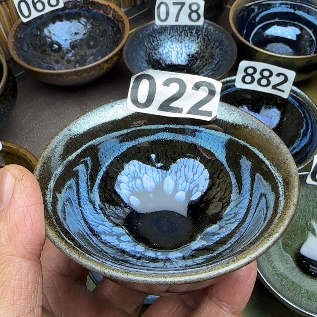 茶盏建阳建盏主人杯龙窑柴烧