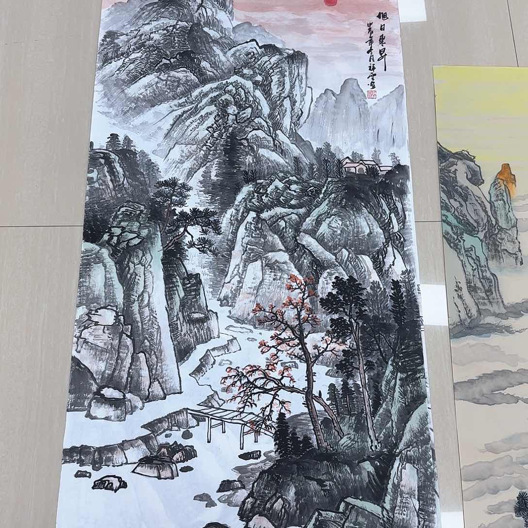 国画国画作品展，国画^_^