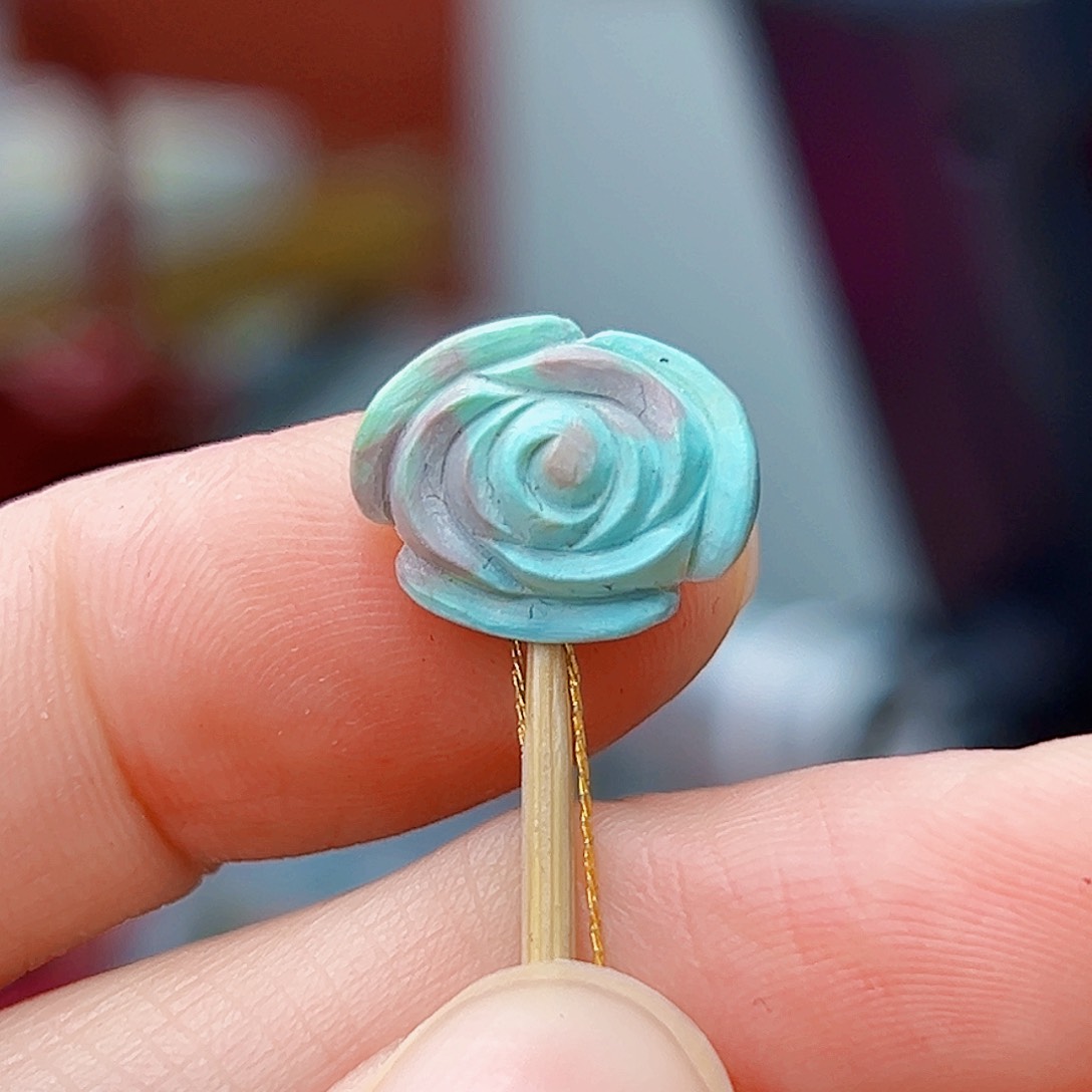 绿松石珠宝奇石未镶嵌