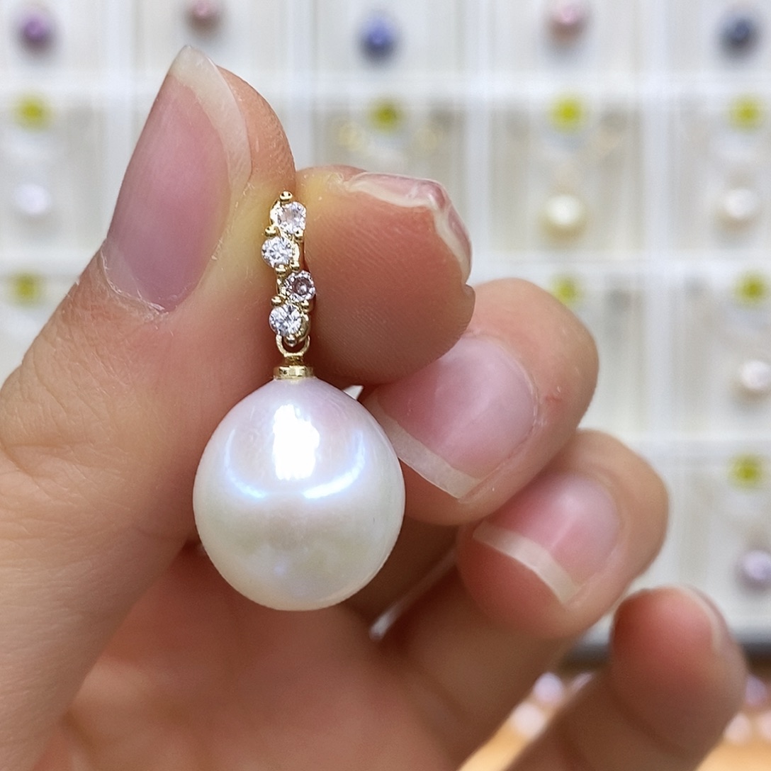 吊坠(赠链)合金淡水珍珠