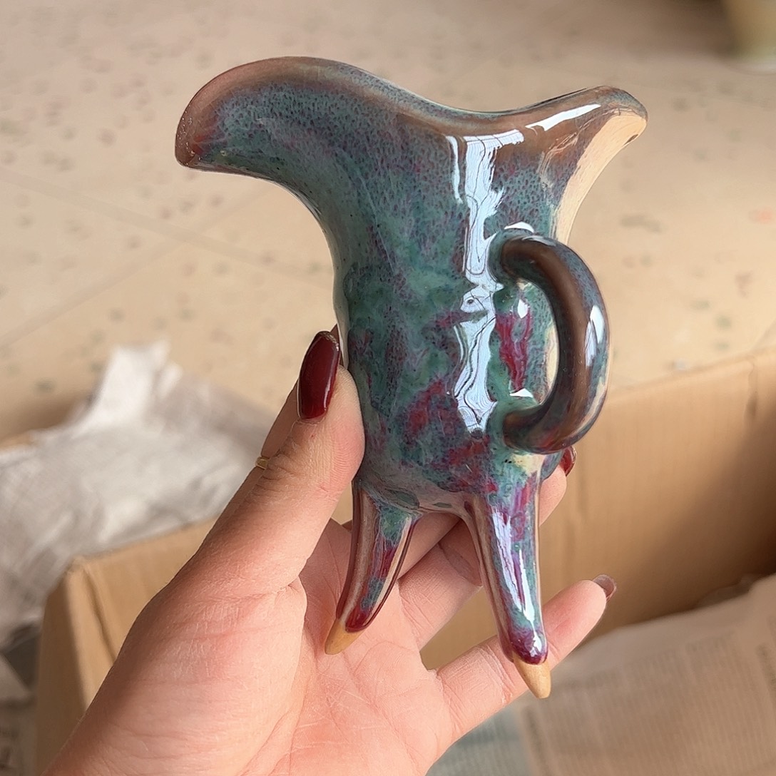 摆件郑家钧窑摆件