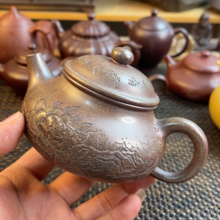 茶壶紫砂微瑕紫砂壶